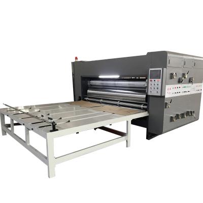 China Cardboard Flexo Corrugated Box Printing Chenxiang Printing Slotting Machine Chain Feeder Printer Slotter Die Cutter Die Cutting Machine for sale