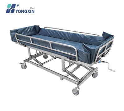 China YX-5 Medical Hospital Bed Hydraulic System Shower Bed Inpatient Bath Bed for sale