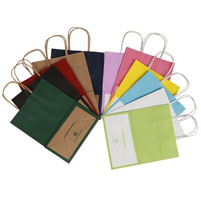 China Environmentally Friendly Wholesale Custom High Quality Blank Purple Custom Paper Shopping Bags for sale