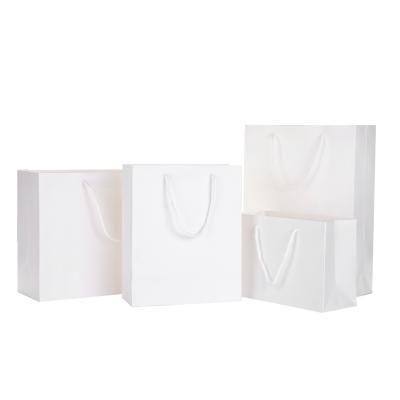 China Custom Print Logo Environment Friendly Paper Bags For Food Takeout Paper Bag Packaging Manufacturers for sale