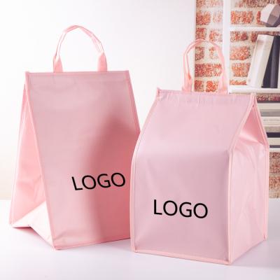 China Wholesale Eco Friendly Heat Preservation Double Layer Insulated Small Lunch Cooler Bag for sale