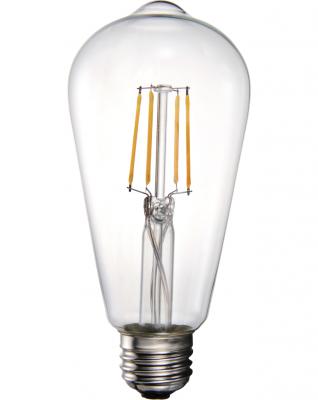 China Residential Modern Design Led Filament Bulbs DC T 3000K 8W LED Edison Filament Light Bulb for sale