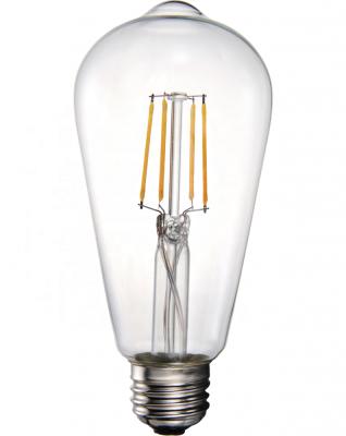 China Residential Super Grade GLS Filament Bulb Edison LED Filament Light Bulb for sale