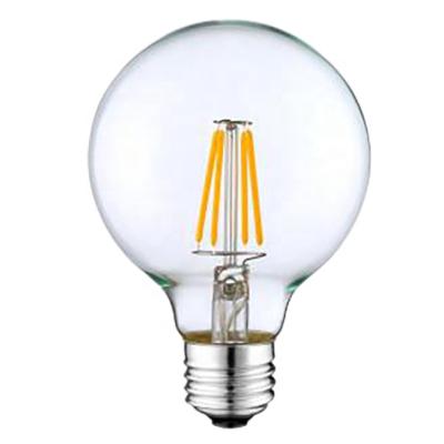 China Residential Wholesale Products 10W G125 Golf LED Round Filament Clear Led Light Bulbs for sale