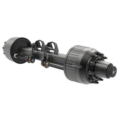 China Suspensión Front Rear Axle del aire del recambio del remolque del haz del cuadrado del camión 16T de BPW en venta