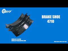 FMSI 4710 Q+ OEM MERITOR A3222A2159 Drum Brake Shoe