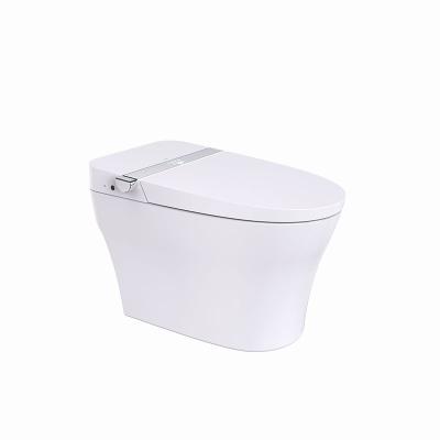 China 2021 Auto Operation Red-dot Rewards Memory WC Smart Auto Flush Self-cleaning Smart Toilet with Stainless Steel Spray Gun for sale