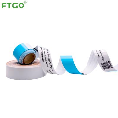 China One Time Use FTGO Ticket Wristbands Waterproof Colored Printable Paper ID Wristband For Events for sale