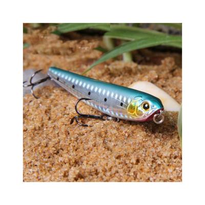 China High Quality Hot Sales Plastic PVC Artificial Lure Fishing Pencil Sinking Lure Hard Baits Long Plastic Casting Baits for sale