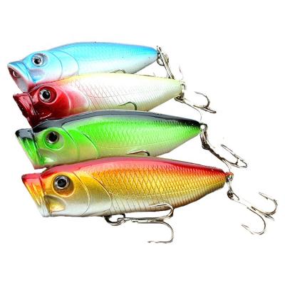 China Wholesale Plastic 7g 60mm PVC Fishing Lures Snap Lure Top Water Bait Hard Bass Wobblers Artificial Bait for sale