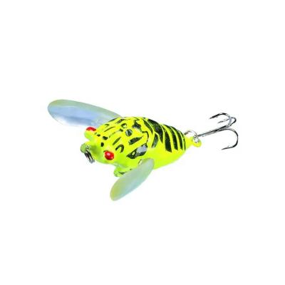 China ABS Plastic Freshwater Cicada Lure Hard Plastic Fishing Insect Lure Artificial Bait for sale