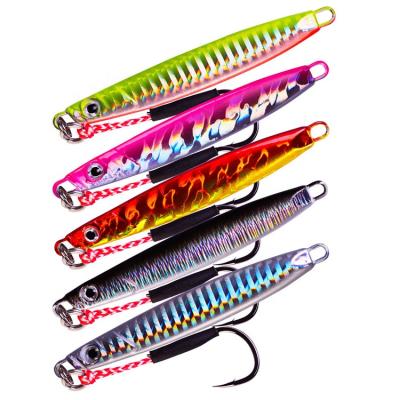 China Anti Corrosion Metal Fish Lure Jig Lure Spoons Metal Building Hard Deep Lead Saltwater Fish Metal Lure for sale