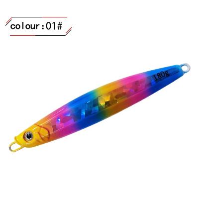 China Distant Possibility 180g Wholesale Metal 13cm Slow Throw Drag Metal Cast Build Hard Fishing Lure for sale