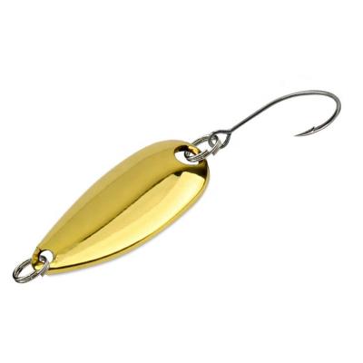 China Anti Corrosion New Arrival Metal Sequins Fishing Lure Artificial Spoon Spinner Baits for sale