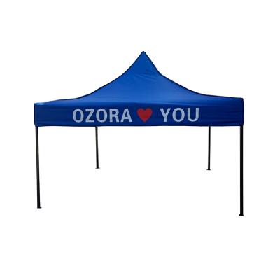 China Iron Logo Advertising Exhibition Event Trade Show Tent 3x3 Outdoor Advertising Custom Printing Tent for sale