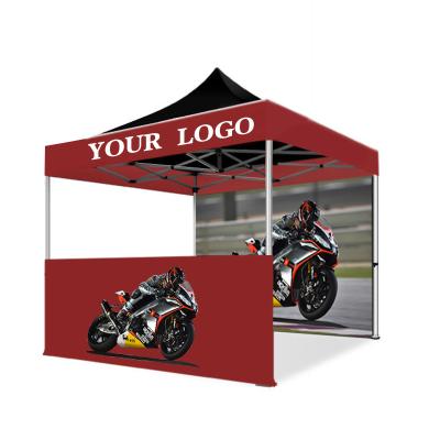 China Water Proof Custom Printing 10ftX10ft Outdoor Automatic Folding Tent Advertising Exhibition Trade Show Tent for sale