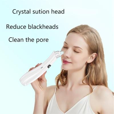 China Acne Treatment Microdermabrasion Blackhead Remover5 Heads Electric Facial Pore Remover Acne Suction Pore Vacuum Blackhead Remover for sale