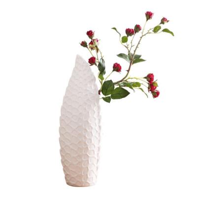 China 100% Handmade Fashion Living Room Nordic Interior Decoration Table Ceramic Flower Vases For Home Decor for sale