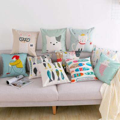 China Musical Wholesale Hot Sale Style Ins Geometric Design Sofa Cushion Throw Pillow Decoration for sale