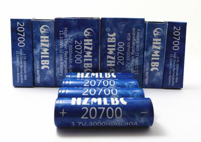 Cina 20700 pacchetti 3000mah, pacchetto elettrico della batteria dello ione di Li della batteria della bici di 3C 5C 10C 3.7V in vendita