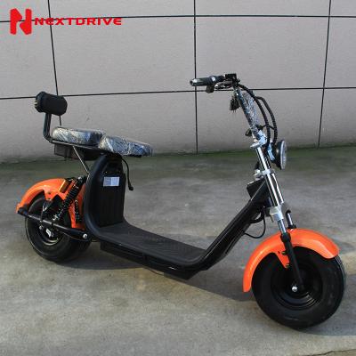 China New Product Eco-friendly Safe Funny Exciting 2 Tire Fat Person Electric Scooter With Hydraulic Shock Absorption for sale