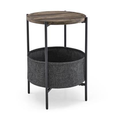 China 2022 Removable Hot Sell Premium Removable Home Furniture Log End Table Round End Table for sale