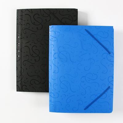 China Eco-friendly A4 PP Waterproof Decorative Office Expanding Folder With Elastic School Supplies for sale