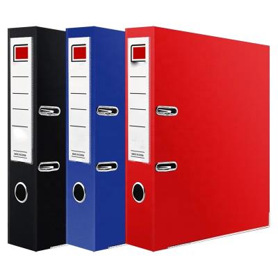 China Powerful a4 2 hole work document cardboard folder student data folder business quick folder for sale