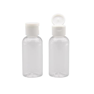 China 40ml Cosmetic Flip Cap Bottle Top Liquid Plastic Lotion Bottle Cosmetic Bottle for sale