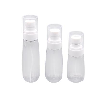 China Newest 60ml 80ml 100ml UPG cosmetic plastic latex spray empty bottle for skin care cosmetic packaging for sale