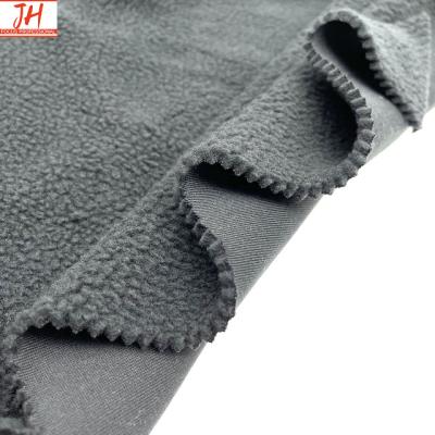 China Shrink-Resistant For Garment And Home Textile Factory Supplier 100% Polyester Sherpa Fleece Side Anti-Pilling for sale