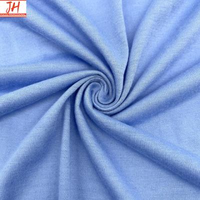 China Shrink-Resistant Solid Factory Supplier 100% Polyester Plain Jersey Fabric for sale