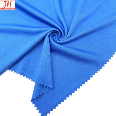 China 75D/72F Factory Supplier Shrink-Resistant 100% Knitted Interlock Fabric for sale