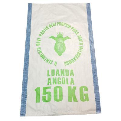 China Materials Large Capacity 150kg Agriculture Sack Recycled Plain Rice Corn Wheat Corn Grain Flour Sack PP Woven Sack Empty Empty Sack for sale