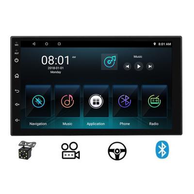 China Universal TN 2 screen audio play car mp5 GPS Leshida link car radio BT/Usb/FM/Mirror Android din for sale