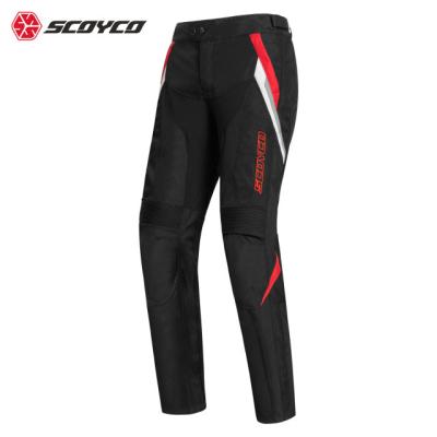 China SCOYCO Knee Pads Motocross Breathable Comfortable Waterproof Windproof Detachable Biker Racing Motorcycle Pants Warm Pants for sale