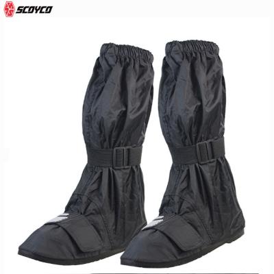 China SCOYCO Waterproof Motorcycle Rainproof Shoes Cover Anti-skip Reflective Motorcycle Accessories Waterproof Reusable Recycling Shoe Cover RB01 for sale