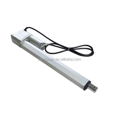 China Waterproof 12V Linear Electric Actuator with Feedback Mini High Speed ​​DC Motor for Table Lift, POS Desk, Hospital Beds for sale