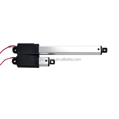 China Factory direct sale IP50 10mm stroke control linear electric linear actuator for hospital bed medical chair for sale