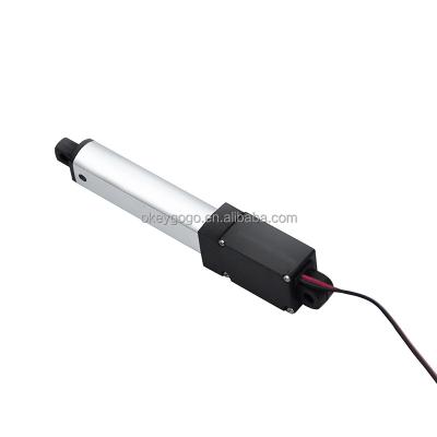 China IP54 Mini Linear Actuator Stroke 150 mm Micro Electric Actuator Waterproof Motor For Range Smart Hood for sale