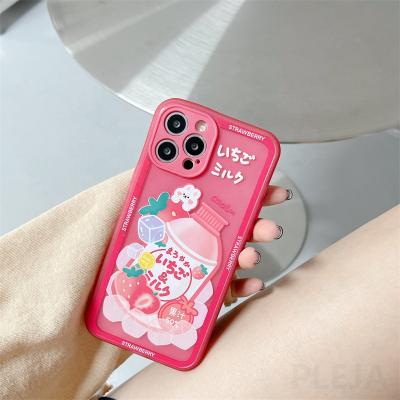 China Top Selling Anti-fall Luxury Cute Fruit Drinks Custom TPU Cover Cell Phone Case i 6s 7 8 Plus Cell Phone Case For iPhone 11pro Max for sale