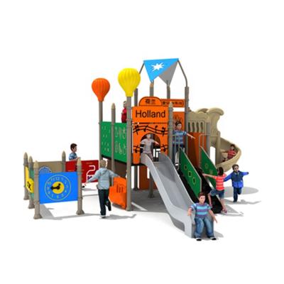 China From 3-12 Years Old Best Selling Attractive Kids Theme Customized Outdoor Playground Equipment With Combo Slide for sale