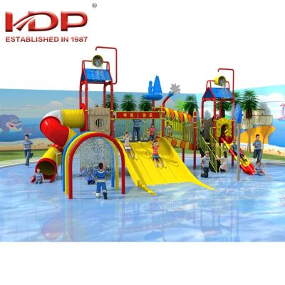 China Plastic Type 3-14 Years Pool Slides Water Park Playground for sale