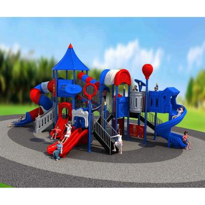 China From 3-12 Years High Quality Kids Backyard Plastic Commercial Outdoor Playground Equipment for sale