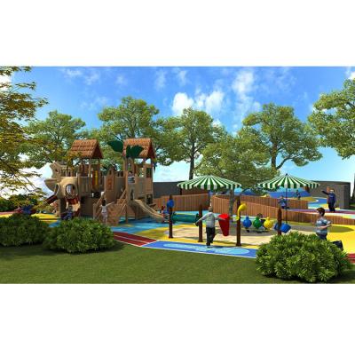 China 2020s New Arrivals Custom Commercial Outdoor Combination Playground Slide 3-12 Equipment For Kids for sale