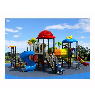 China 3-12 Years Kids Outdoor Playground Equipment Plastic Exercise Slide for sale