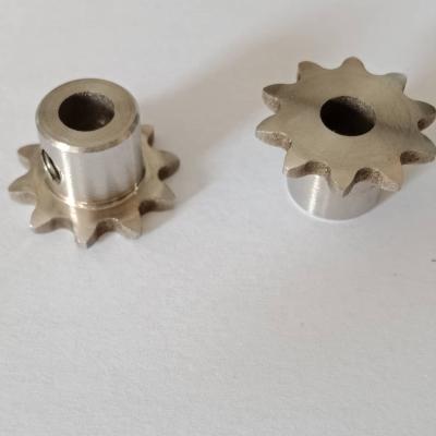 China Rustproof Stainless Steel Chain And Sprocket ANSI 25 Miniature Sprocket From China for sale