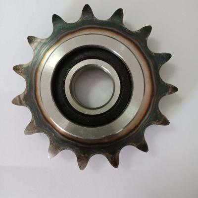 China Hotels Black Oxide Idler Sprocket Idler Sprocket With Bearing For Drive System for sale