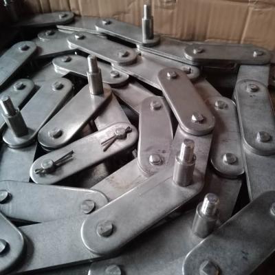 China C2120H Stainless Steel Double Pitch Conveyor Chains Anti-Corrosion Large Drive Stainless Roller Chains With Special Extended Pins for sale