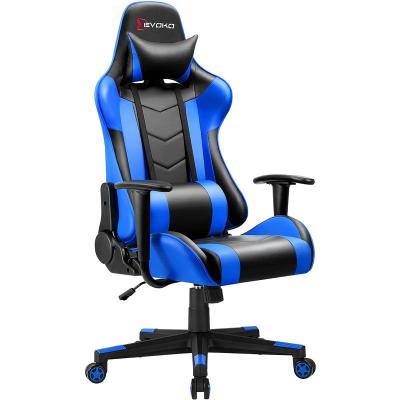 China Convertible High Swivel Ergonomic Comfortable PC Computer Gamer Racing Gaming Chair for sale